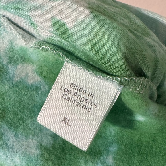 Clare V Green and Blue Tie-Dye Sweatpants with Eyes - Picture 6 of 11